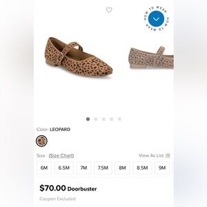 2 pair Crown & Ivy flats